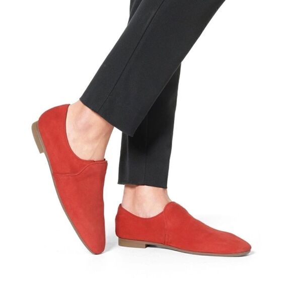 Aguatalia Women Ravy Glove Fit Flats Size 10.5 In Coral/ Excellent - Picture 1 of 5